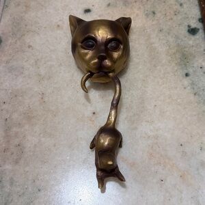 Cat and Mouse Wall Hook